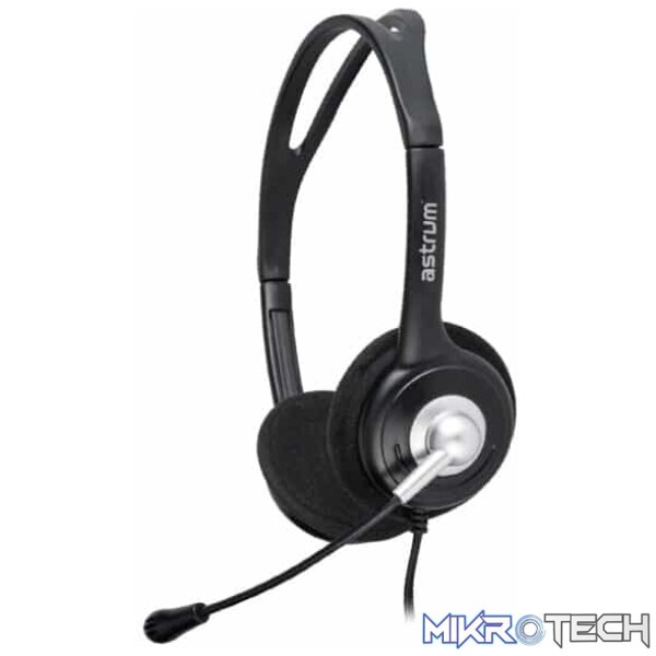 On-ear Wired Stereo Headset with Flex Mic - HS110 - Image 2